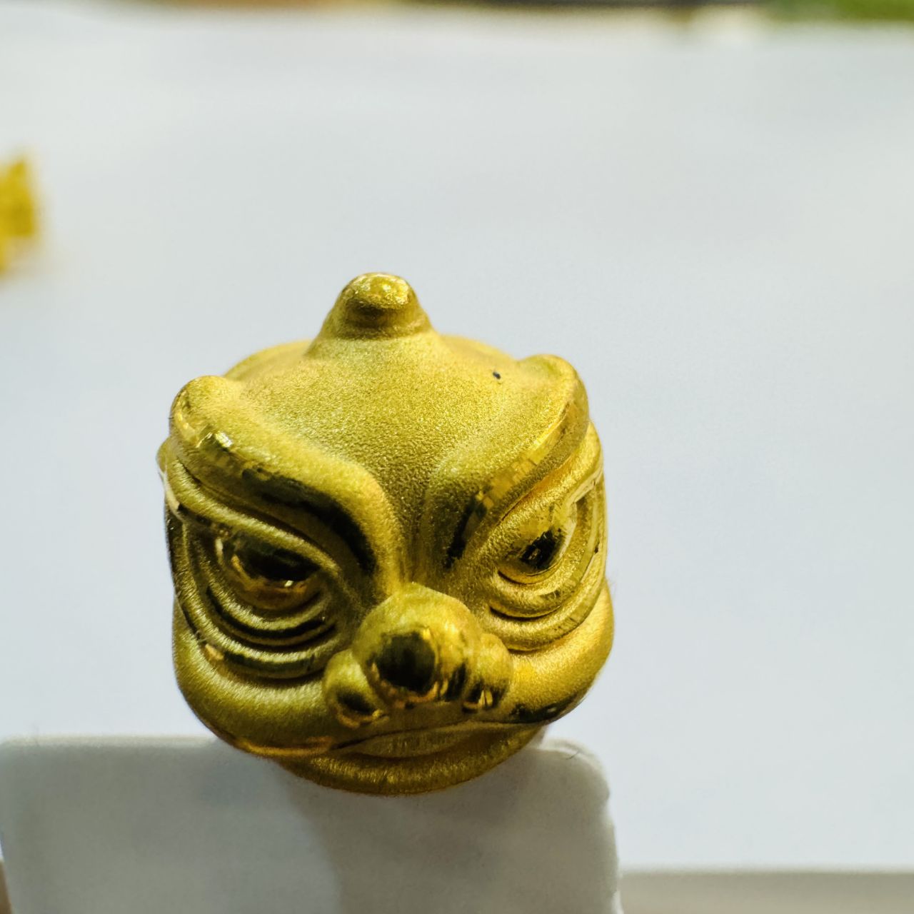 【莹莹专享】足金999饰品   醒狮头吊坠   1.15 GP