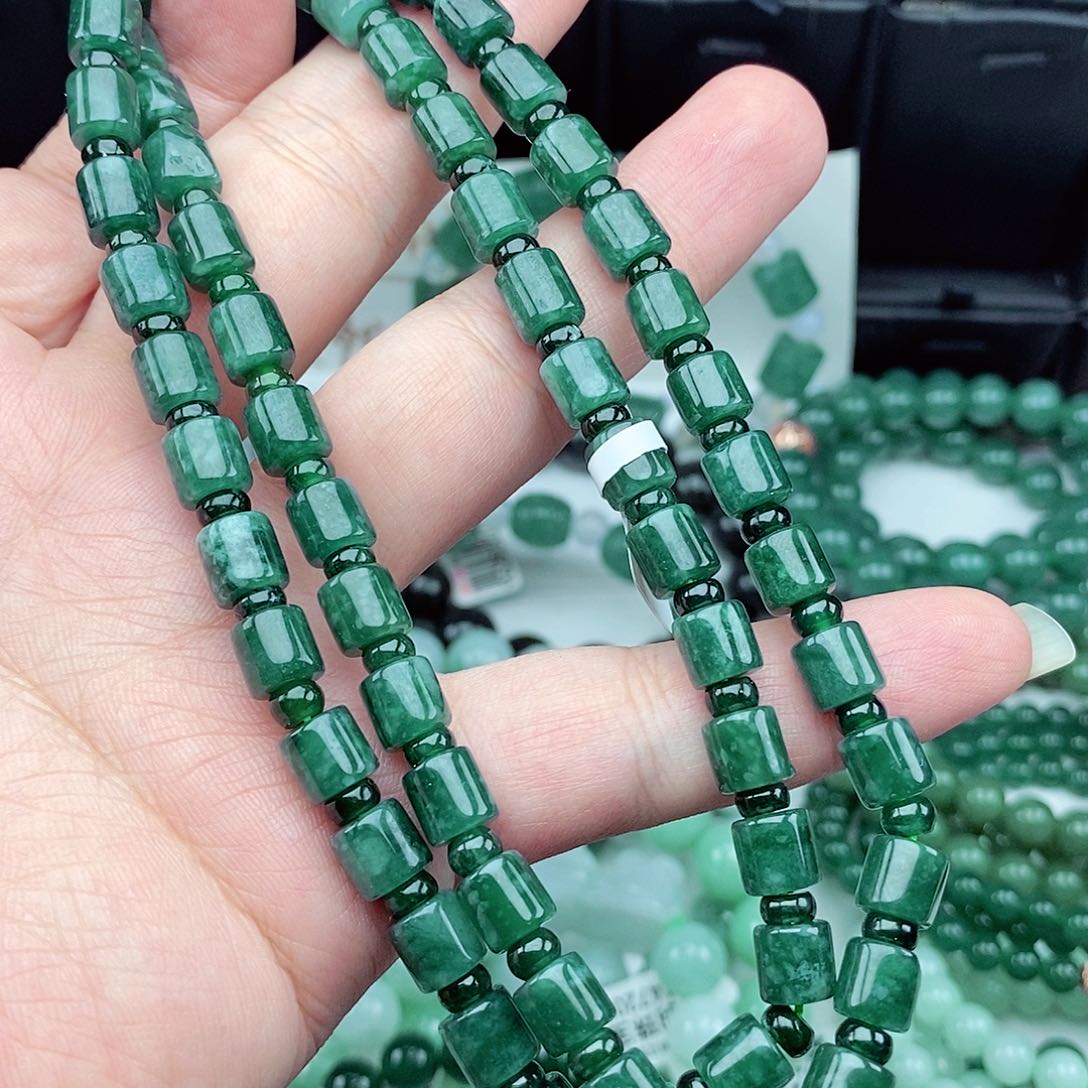 【闪购商品】翡翠毛衣链未镶嵌