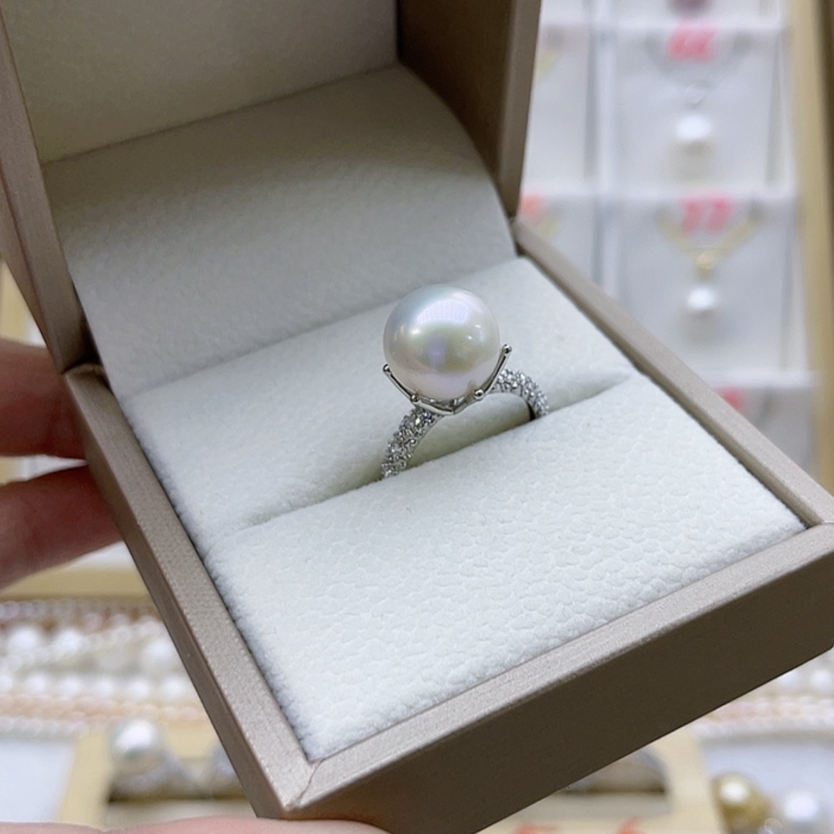 【闪购商品】淡水珍珠戒指未镶嵌