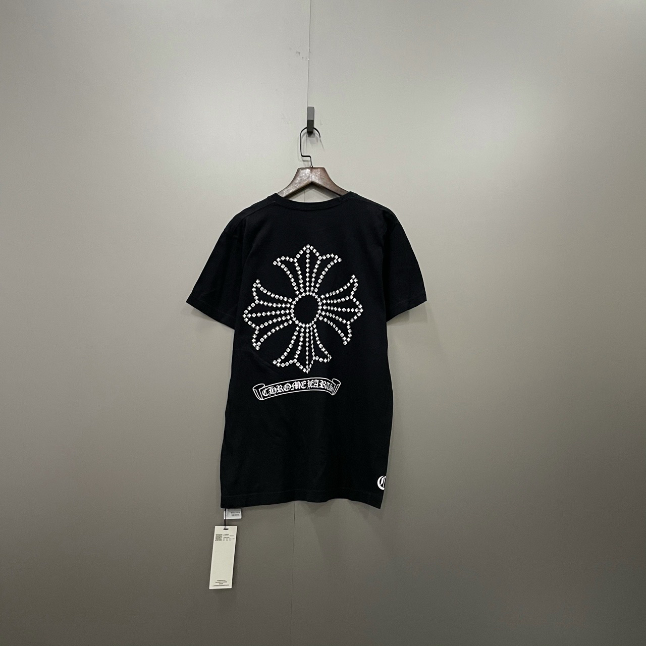 Chrome Hearts 克罗心 背后十字梵文短袖 M码/95新/公价4480/无配
