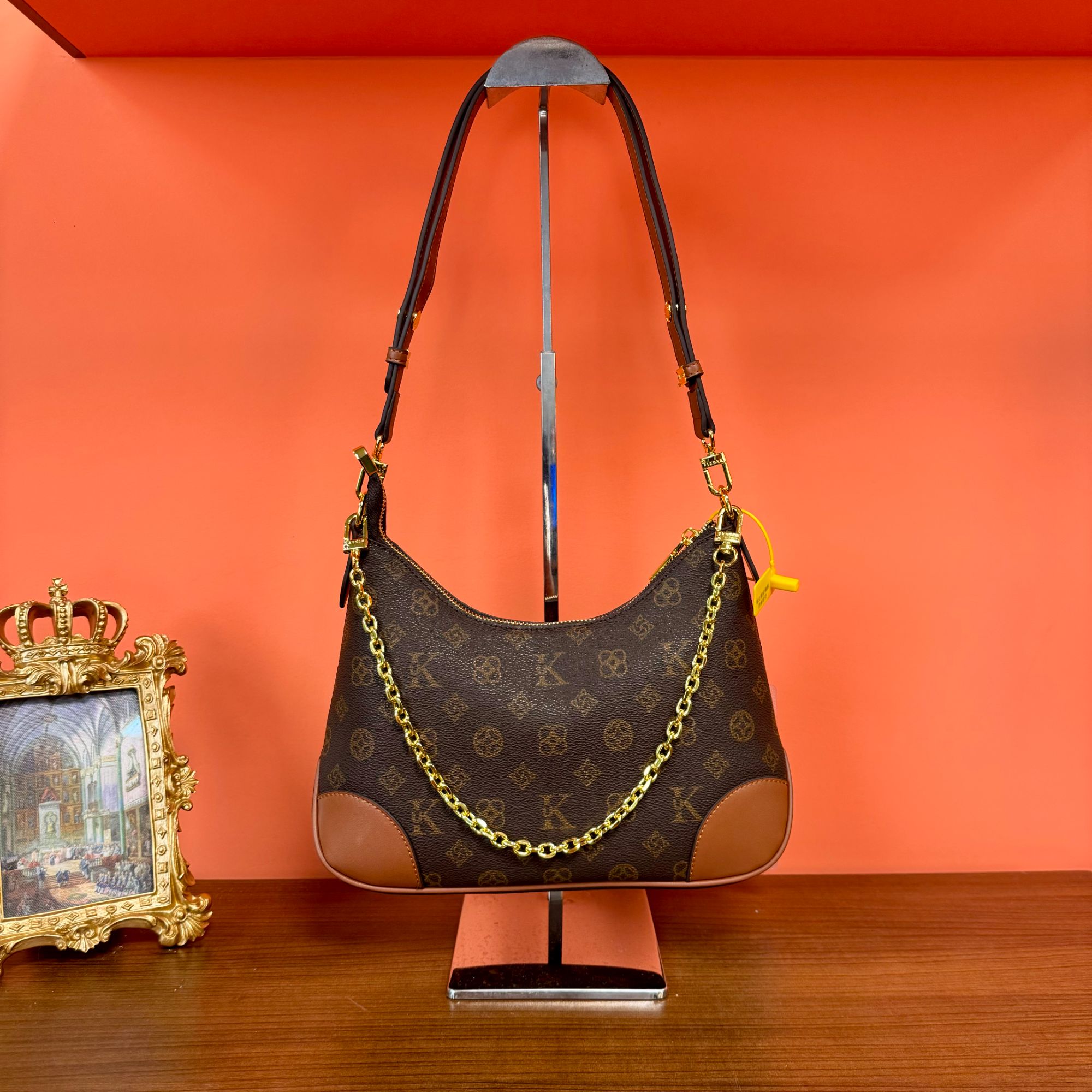 UK新款月牙经典腋下包牛角包单肩斜挎手提包