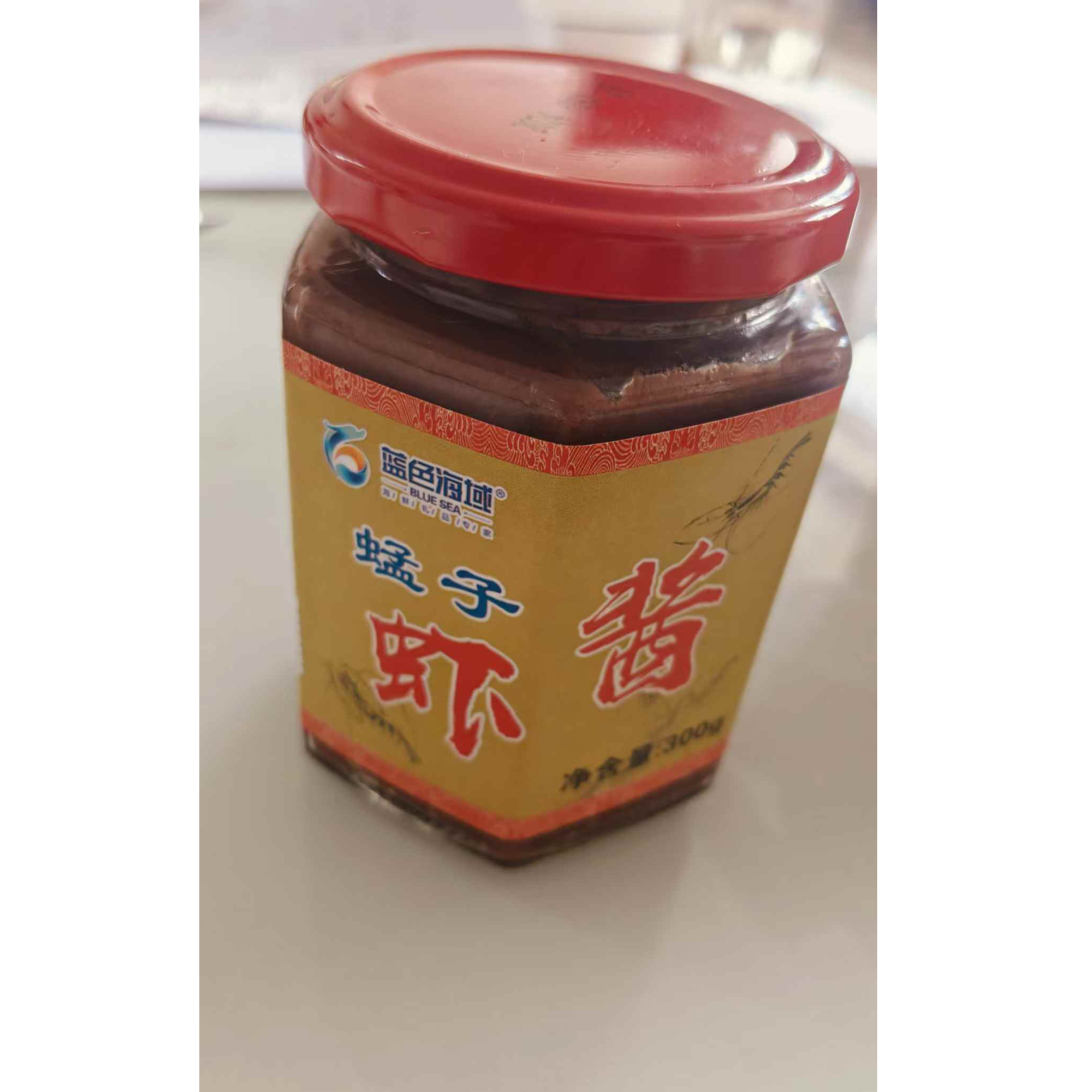 【胡敏力严选】蜢子虾酱2瓶（300g/瓶）常温储存荣成特产 