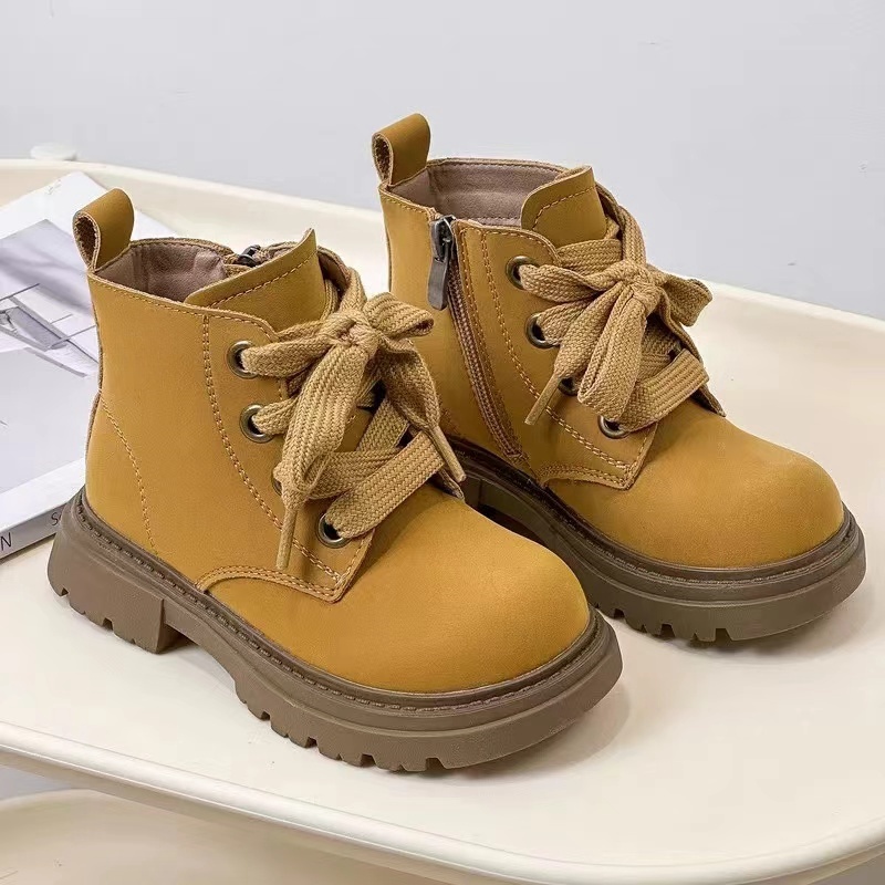 儿童冬季新款时尚百搭潮流短靴休闲马丁靴X870