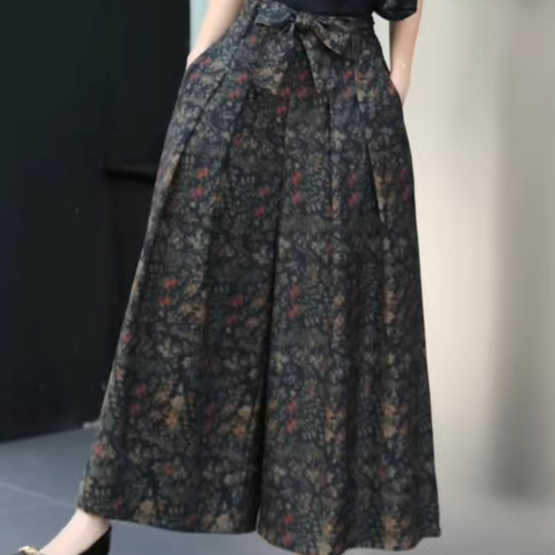 2025年新款时尚百搭显瘦遮肉阔腿裙裤