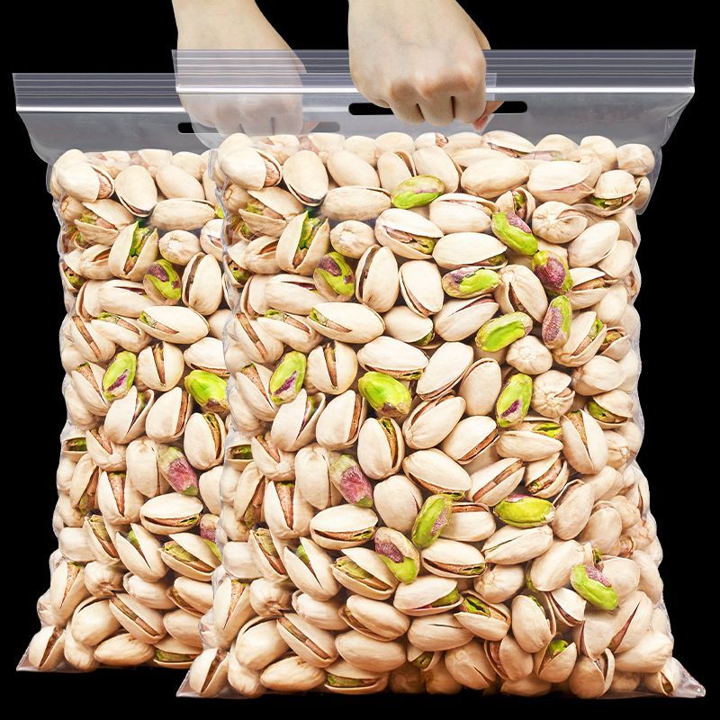 【大颗粒】开心果罐装原色6g漂白原味坚果干果零食批发整箱饱满品吃