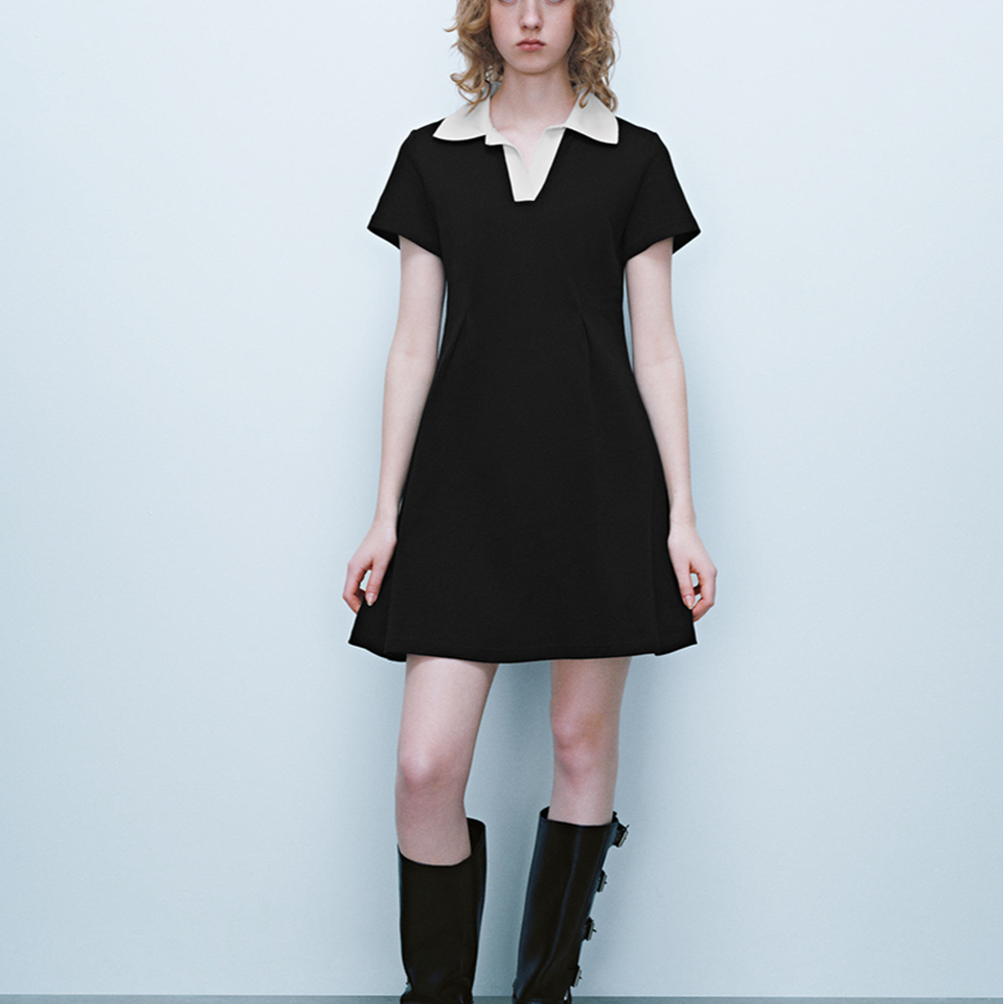 (49)u家快时尚连衣裙默认微瑕介意慎拍