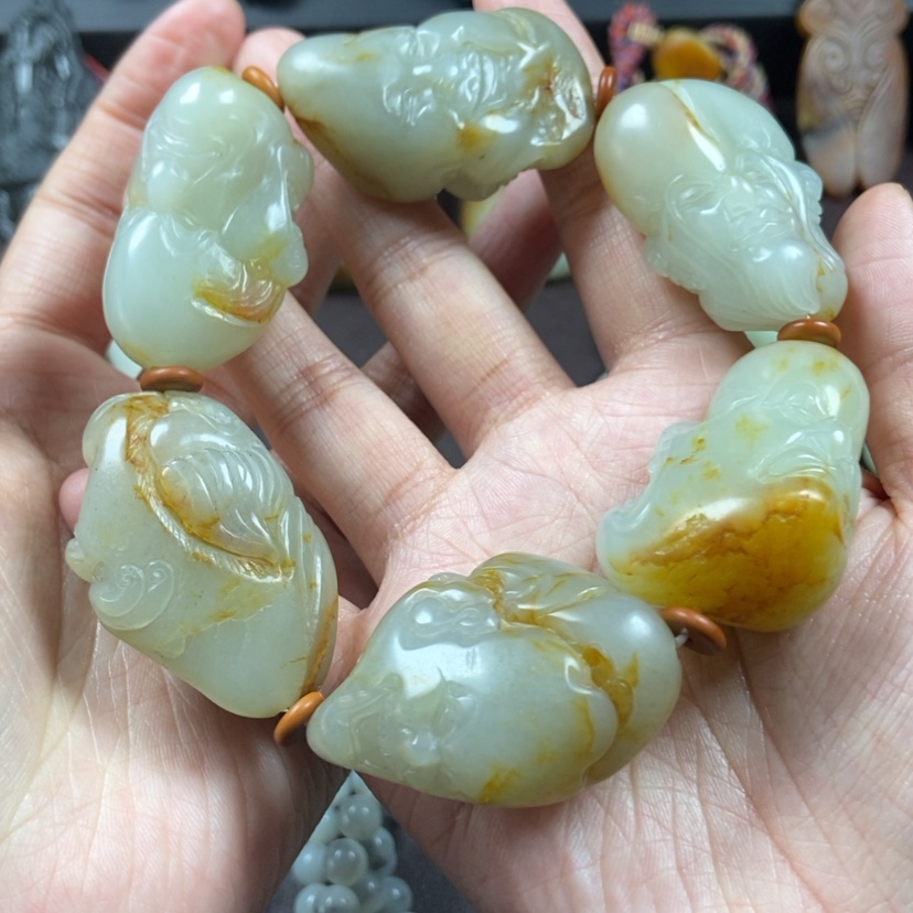 【闪购商品】和田玉手链未镶嵌用****3