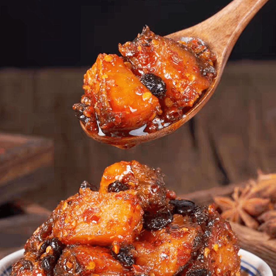 香辣美味䓍鱼块湖南特产即食鱼块零食小吃下饭菜