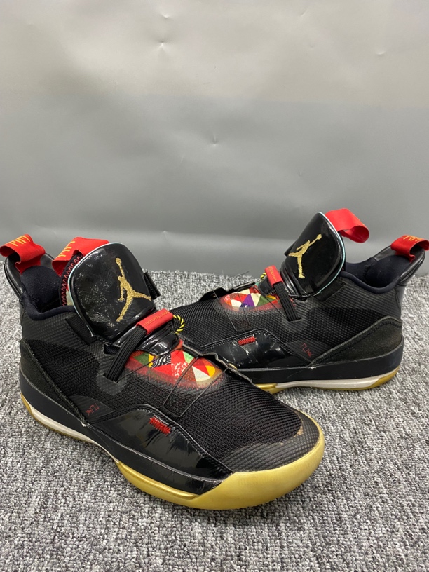 43码 Air Jordan 33 中国年 百家衣 中帮 实战篮球鞋鞋