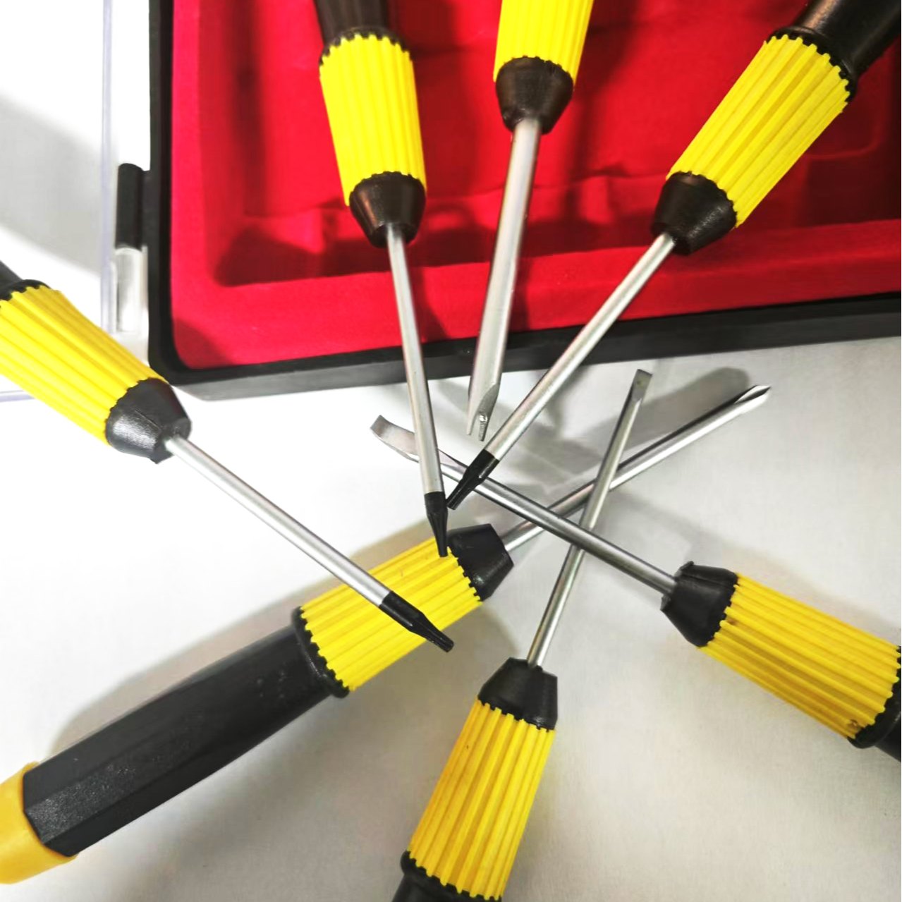 7合一螺丝刀起子套装强磁工业级十字一字梅花起子批头改锥家用