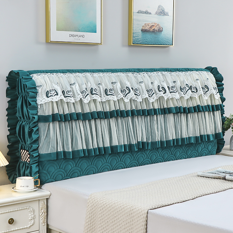 新款全包加厚床头罩床皮床床头防撞中式欧式弧形通用防尘床罩套