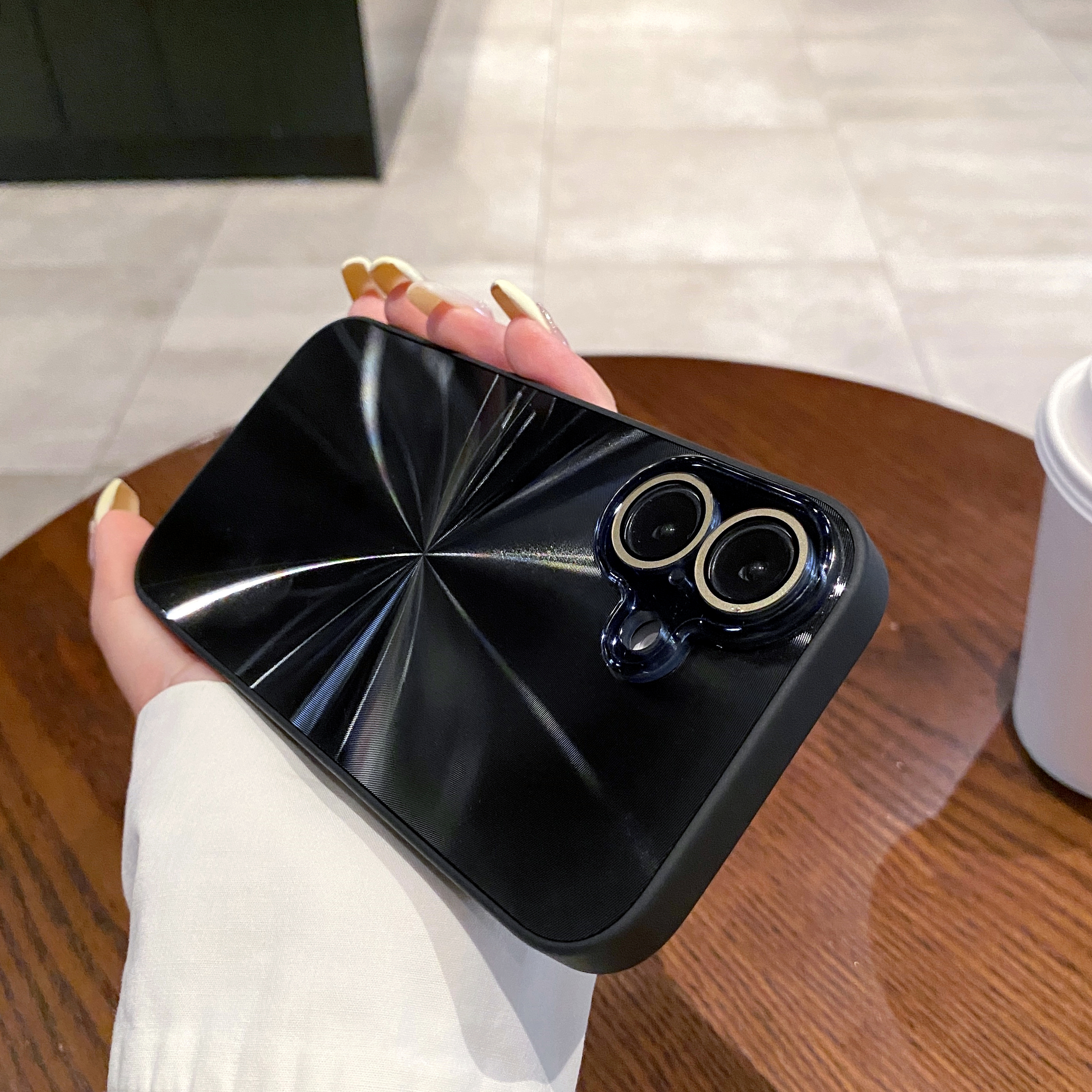 适用于苹果16/15/14/13/12/11系列CD纹手机壳2024新款网红爆款