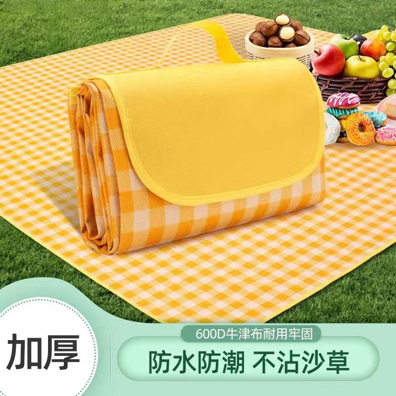 野餐地垫便携野餐布加厚垫子防潮垫沙滩垫防水郊游野餐露营必备