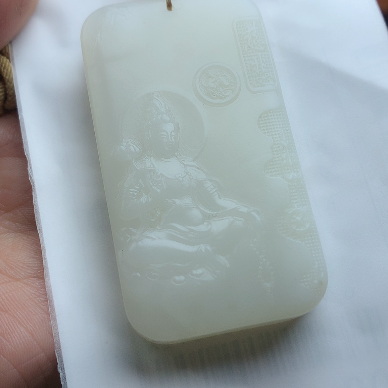 【闪购商品】和田玉挂件未镶嵌莽****0