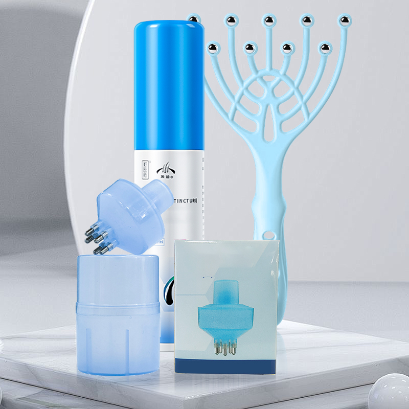 【上液器+九爪按摩梳+米诺】上液器15ml头部地尔滚珠护理