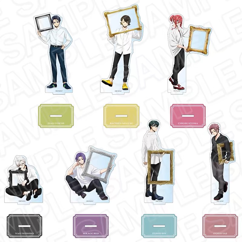 蓝色监狱蓝锁相框Frame立牌御影玲王 凪诚士郎（默认厂瑕介意勿拍）