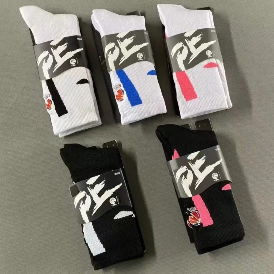 篮球袜男长筒cba球员版训练实战精英高帮中筒毛巾底运动长袜加厚