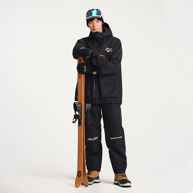 伯希和专业滑雪服防风防水单双板滑雪裤户外DF