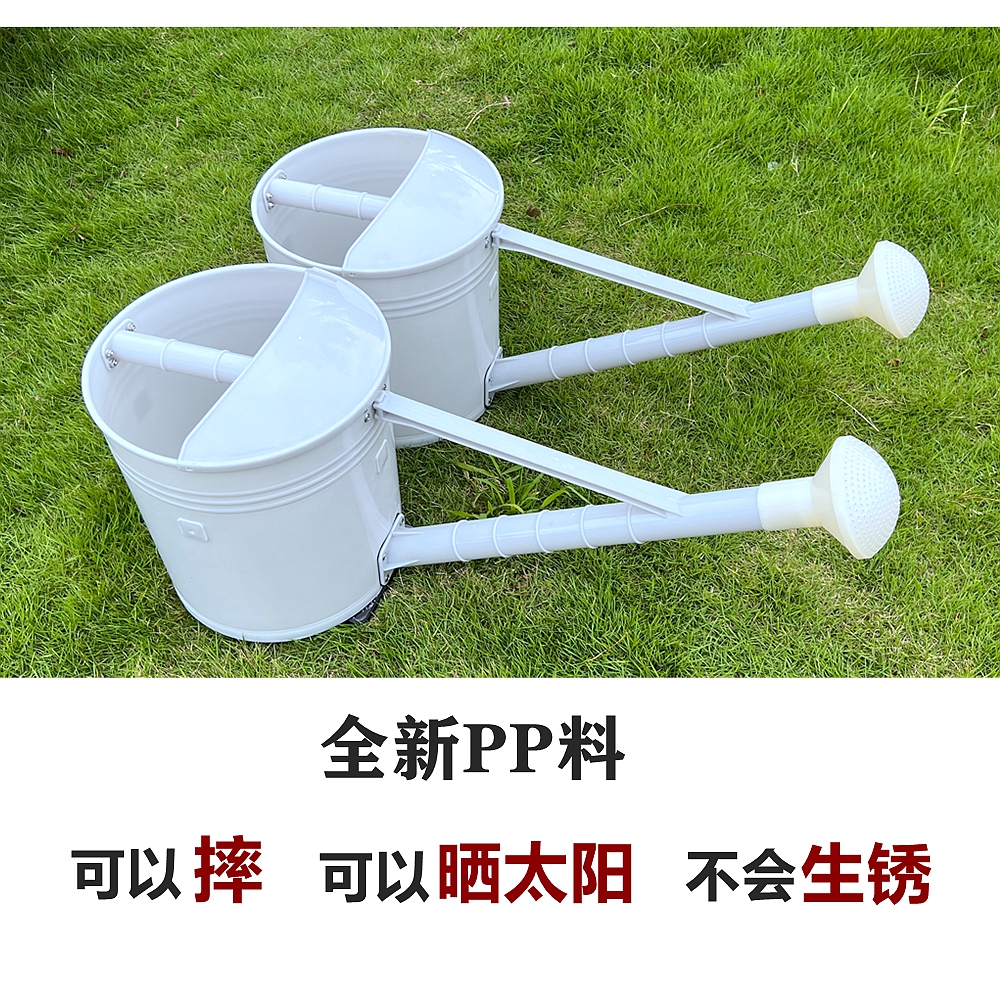 农用洒水壶80斤抗腐蚀耐摔浇菜桶淋肥桶大流量可拆卸洒水头大流量