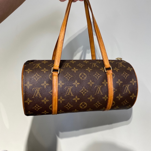 95新 LouisVuitton/路易威登 Lv巴比龙30黄皮