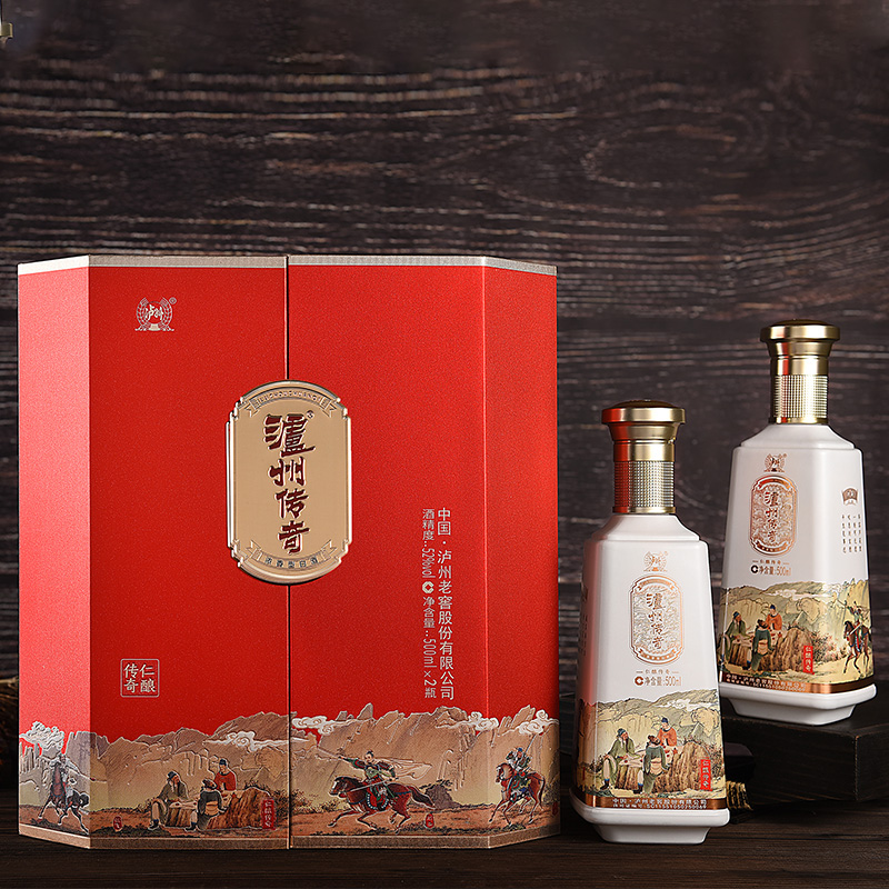 LUZHOU/泸州泸州传奇仁酿传奇  纯粮酿造浓香型礼盒白酒52度500ml