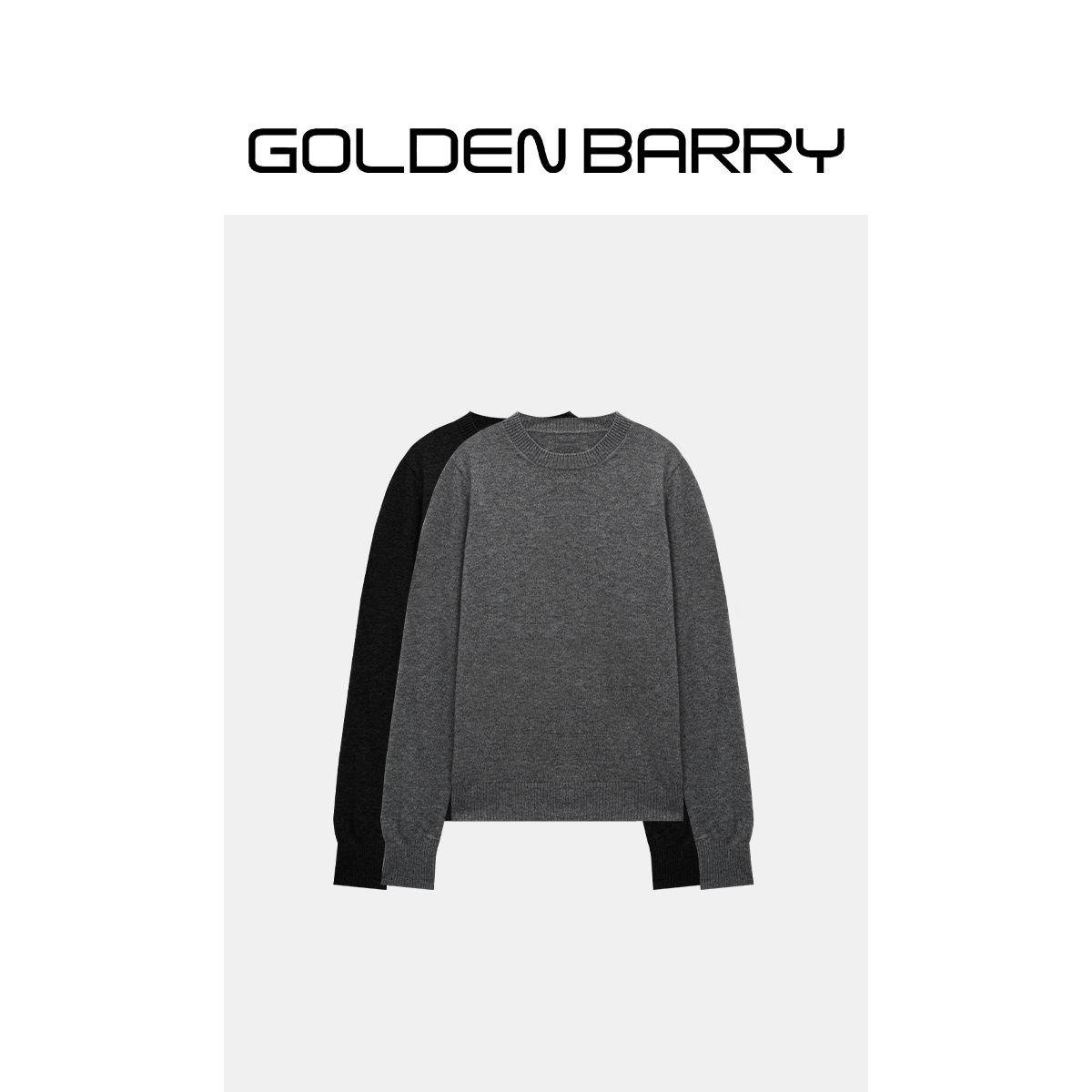 GOLDENBARRY|243062精致简约羊绒针织衫    
