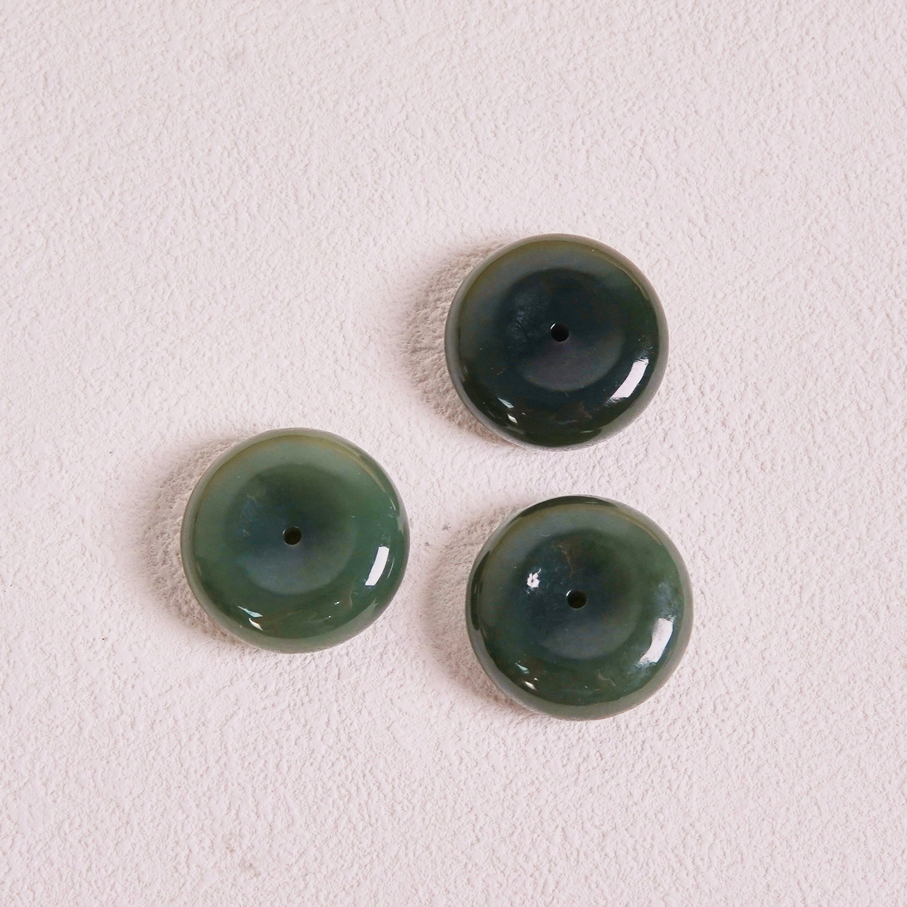 菲菲珠宝好*和田玉平安扣吊坠约26*26mm-多样性发一