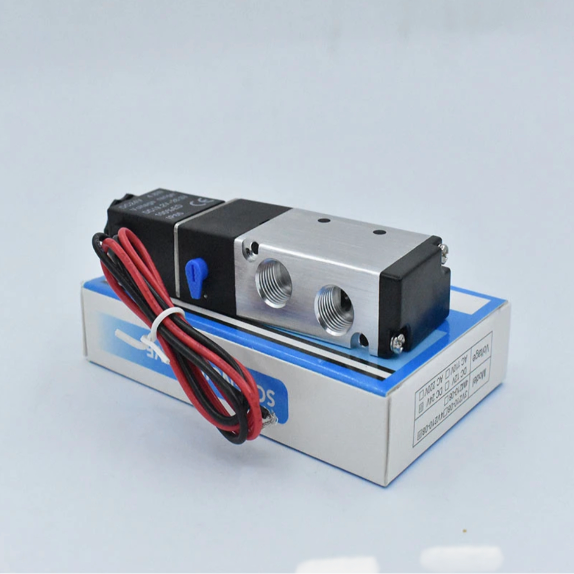 SRMS注塑机机械手专用电磁阀 4V210 电压DC24V不包邮