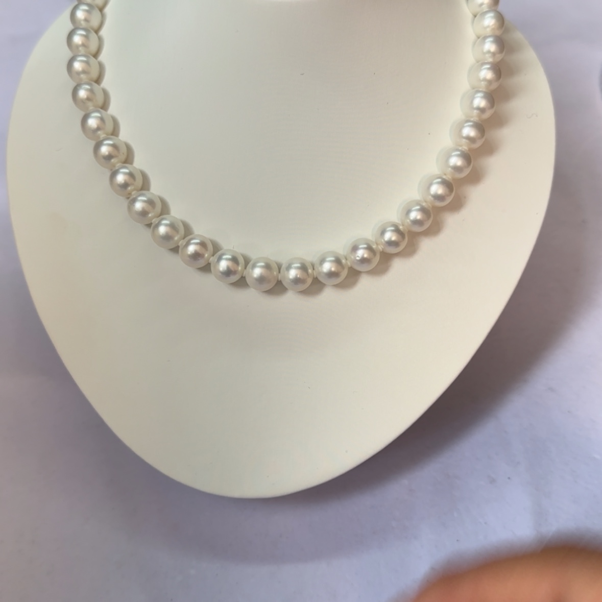 【闪购商品】淡水珍珠项链银S925镶嵌