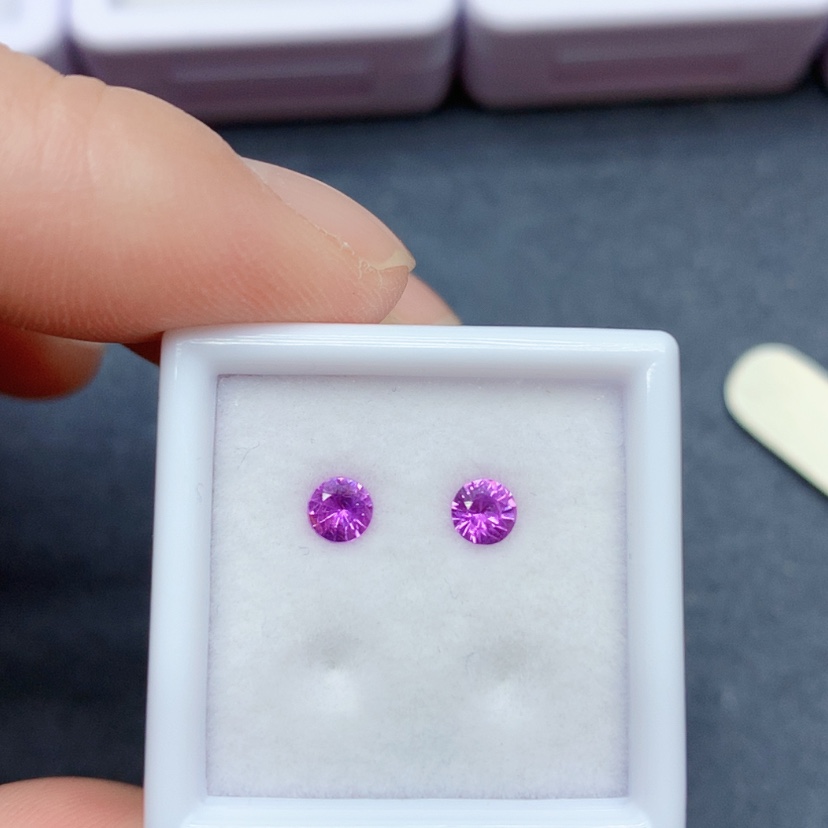 【闪购商品】彩色蓝宝石0.47克拉裸石未镶嵌