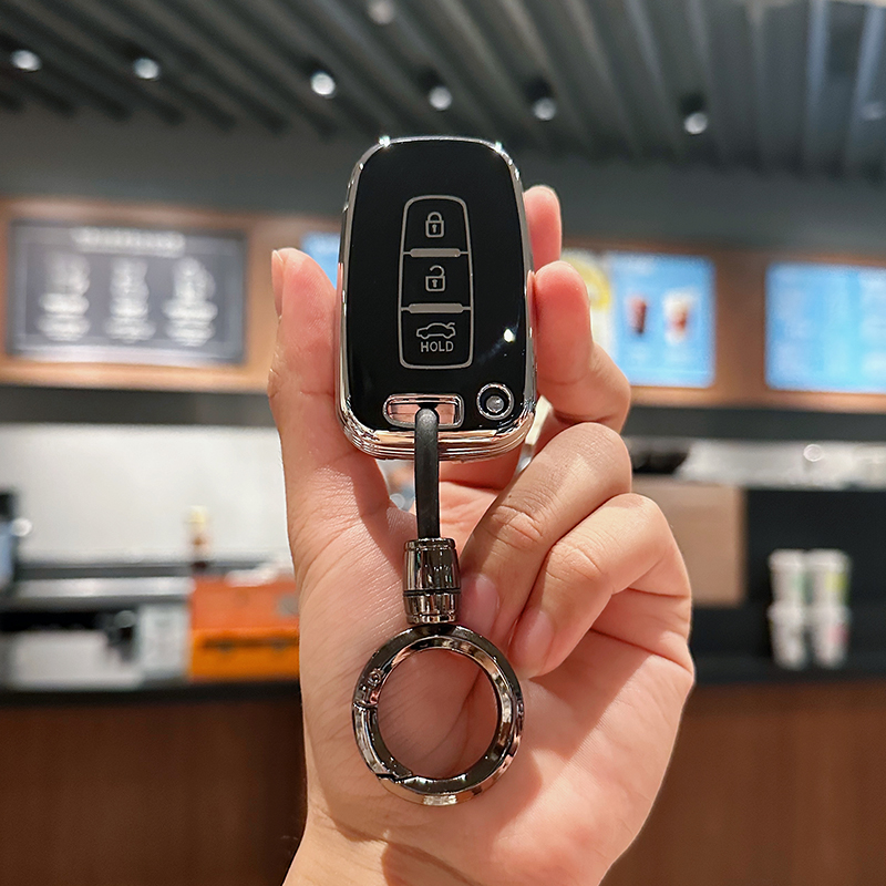 北京现代钥匙套领动朗动途胜ix35名图ix25伊兰特悦纳钥匙扣