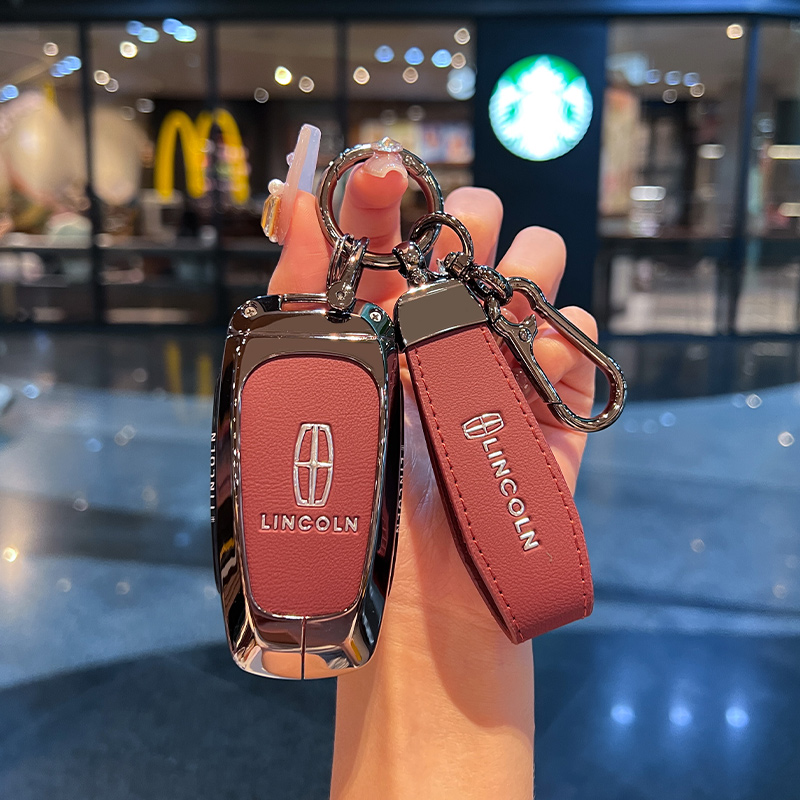 新款林肯冒险家钥匙套定制航海家飞行家大陆车领航员扣男2023正品