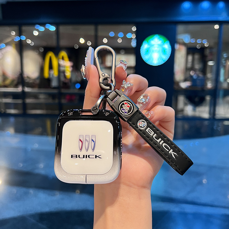 新别克e5蓝牙实体钛立方钥匙套2023e4汽车遥控专用nfc卡片包壳扣