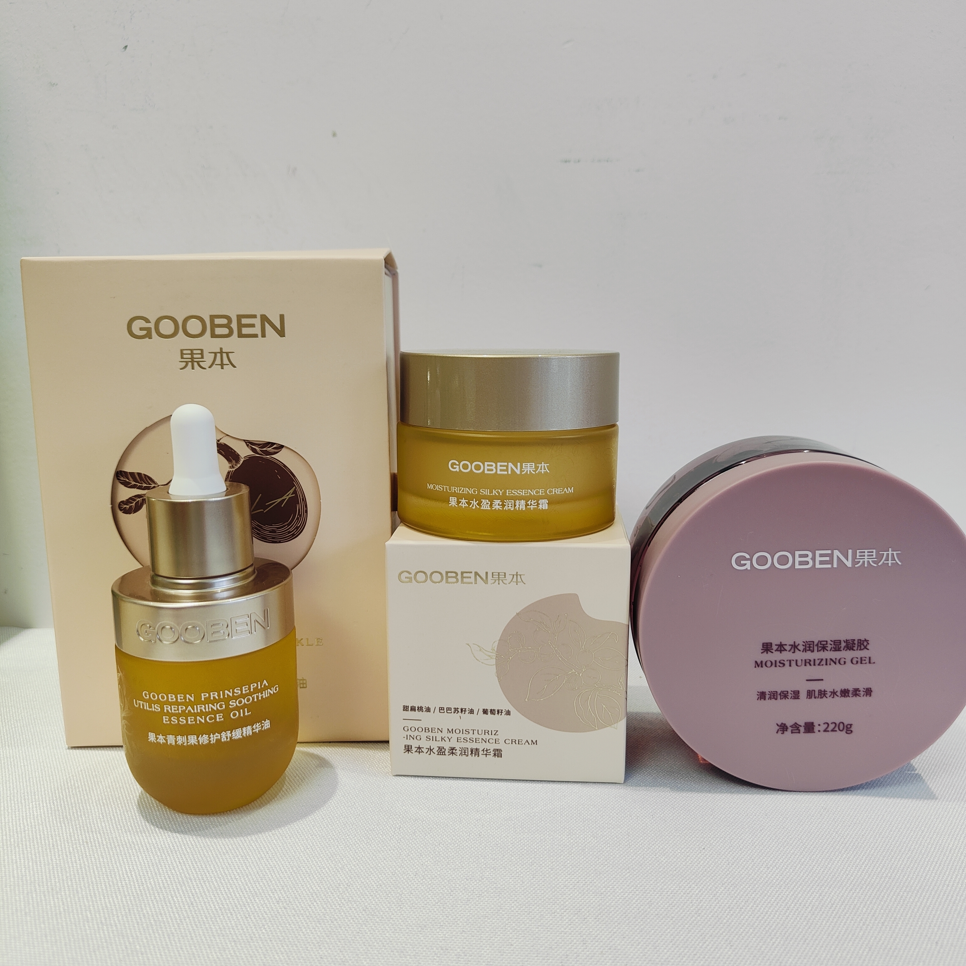 果本油养膜组合 刮码