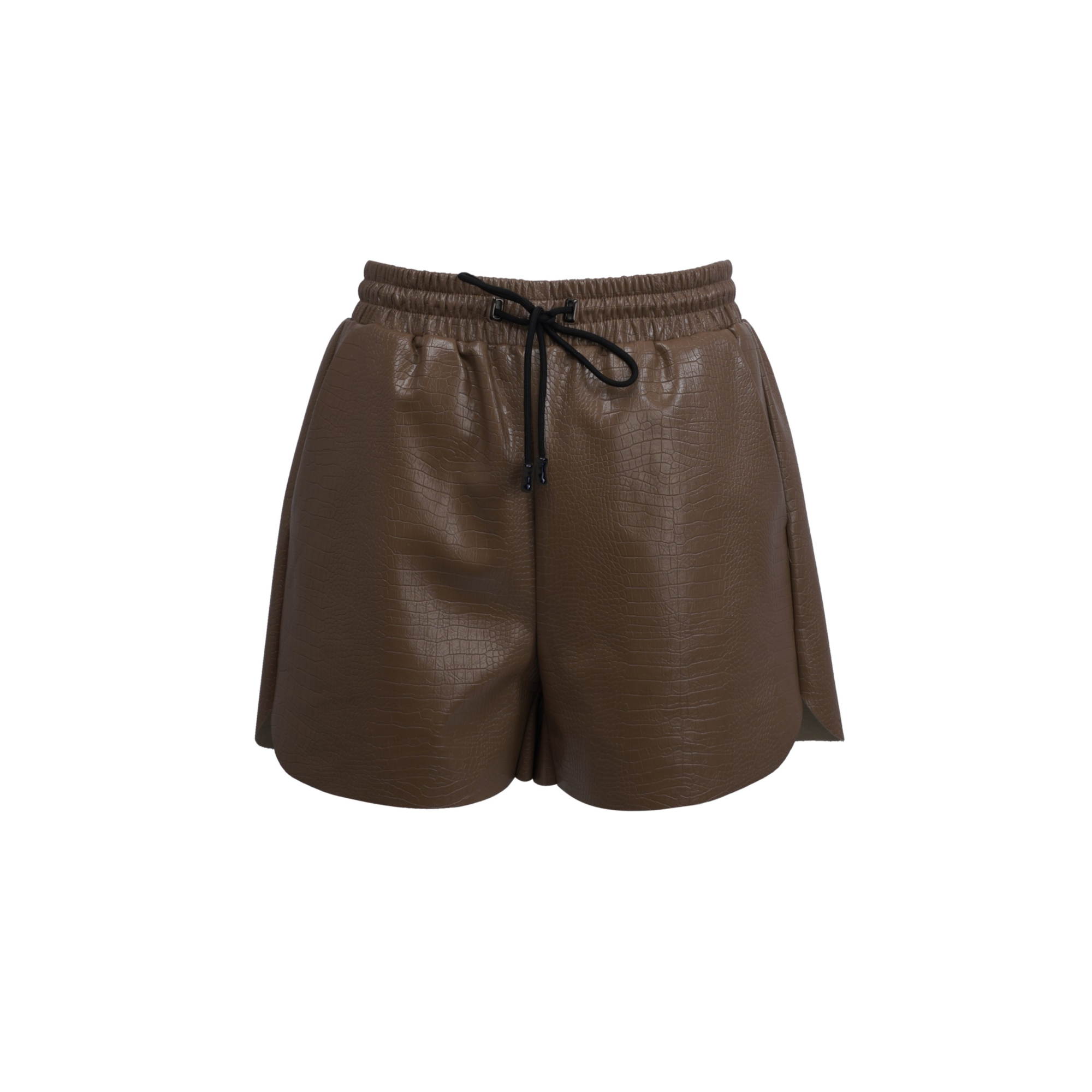 DNCY377 497百搭肌理PU短裤DA31120111