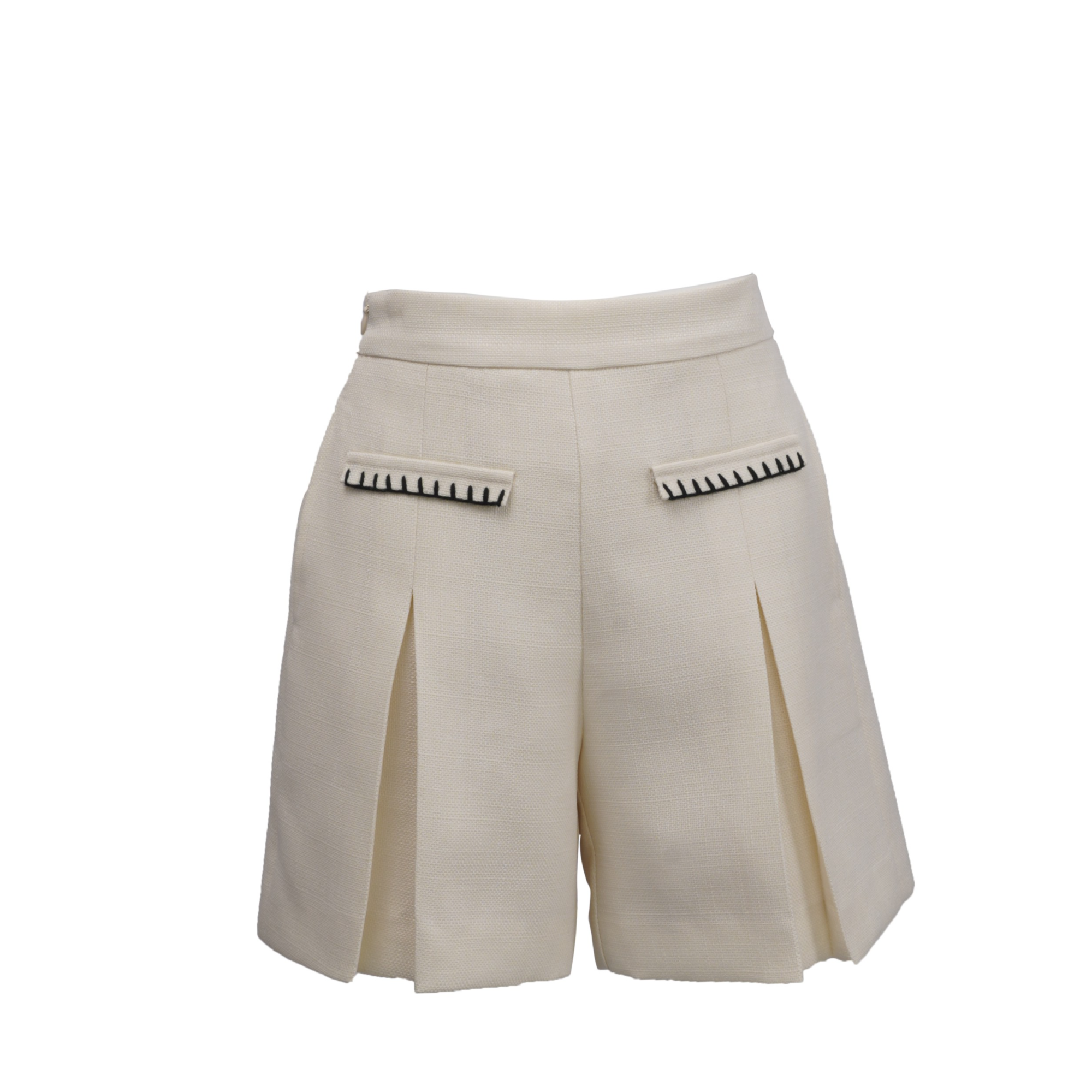 DNCY144白色轻奢小香风气质花苞裤设计师夏季百搭休闲DA31320284