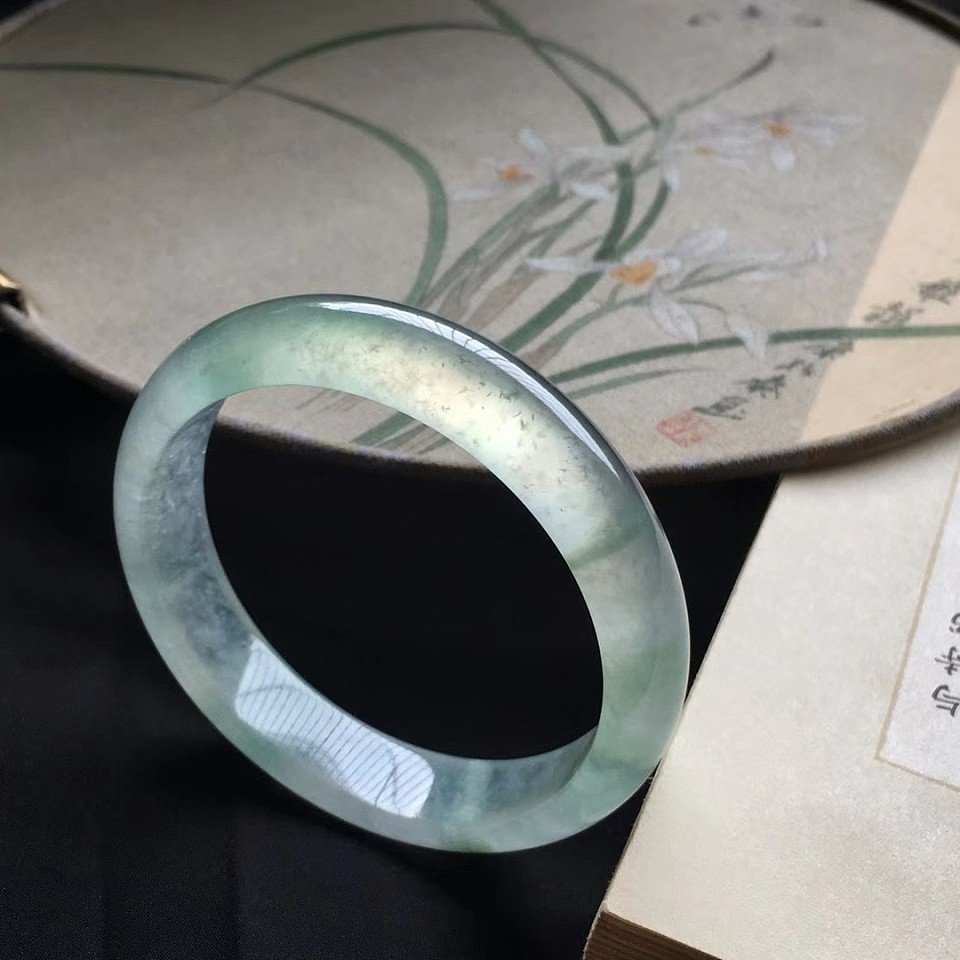 【圈口测量】天然缅甸翡翠A货 芬姐珠宝手镯圈口测量方法