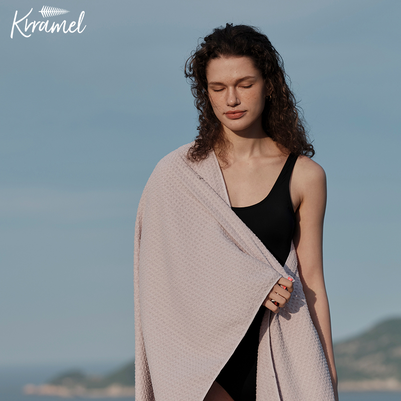 KRRAMEL美国黑科技新升级Waffle速干巾浴巾高级家用抗菌不掉毛