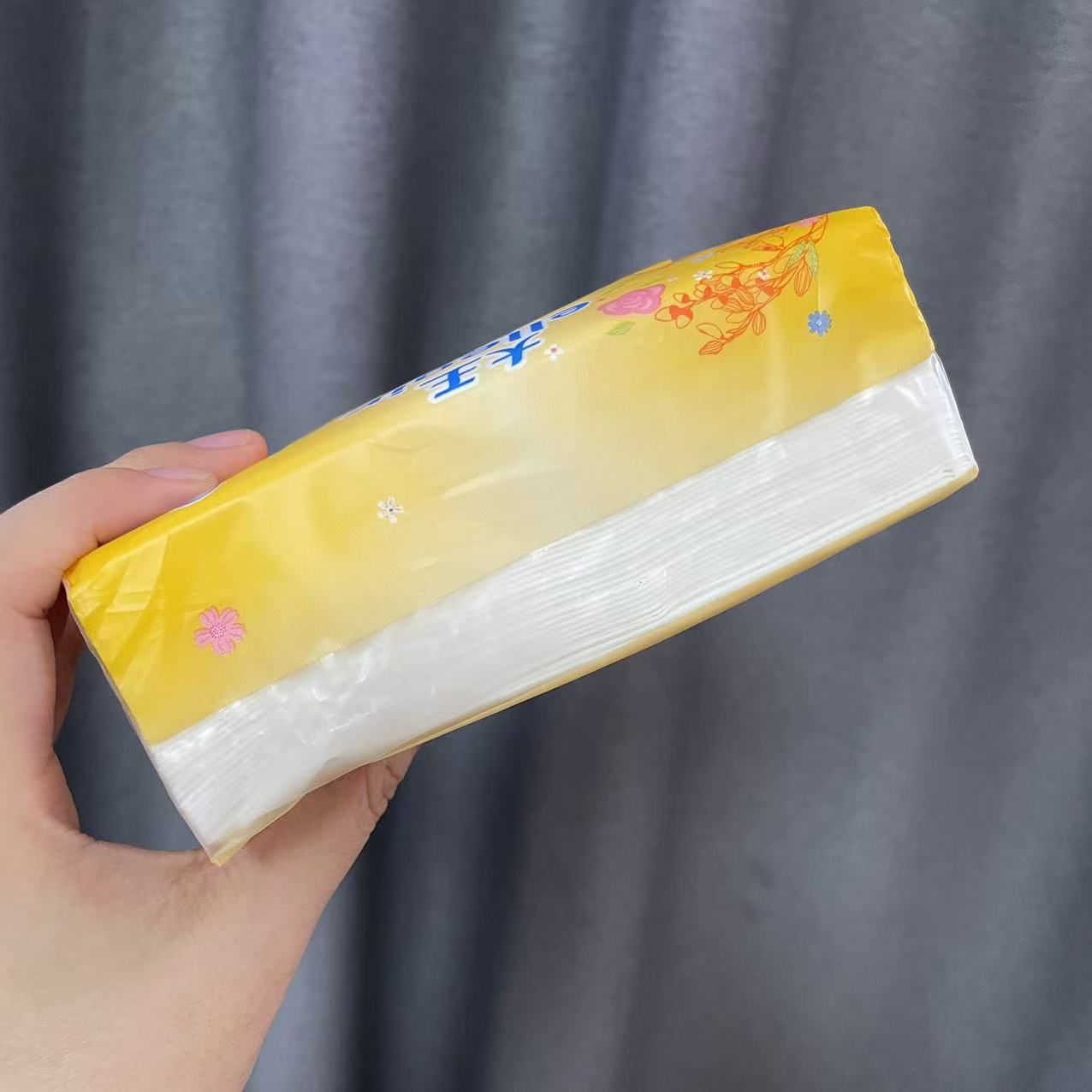 20包！原生木浆尺抽纸巾100抽/包