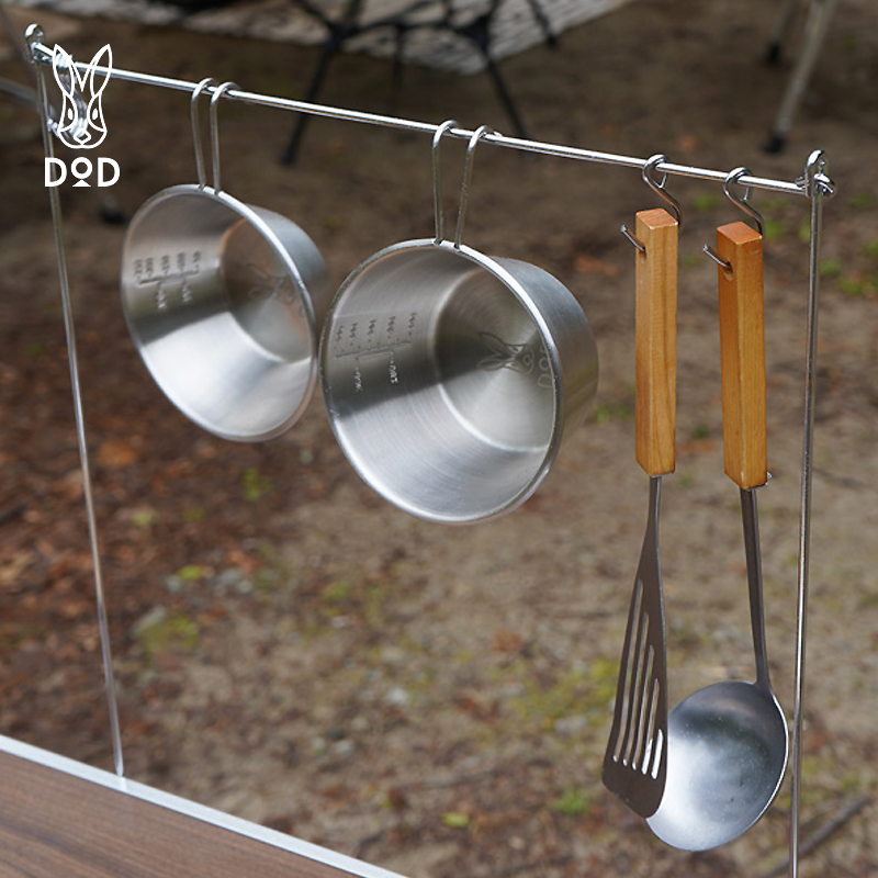 DOD塞拉碗户外不锈钢防烫咖啡杯可烧水杯便携手柄碗764/765