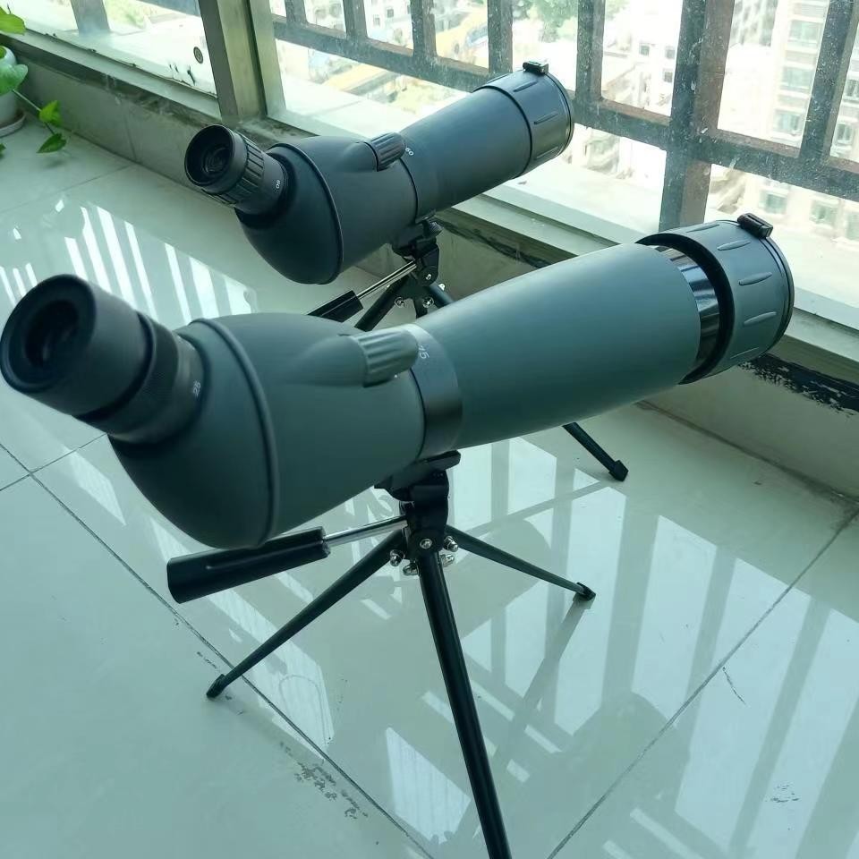 望远镜25-75x75变倍高倍高清夜视成人接手机户外单筒观靶镜超大
