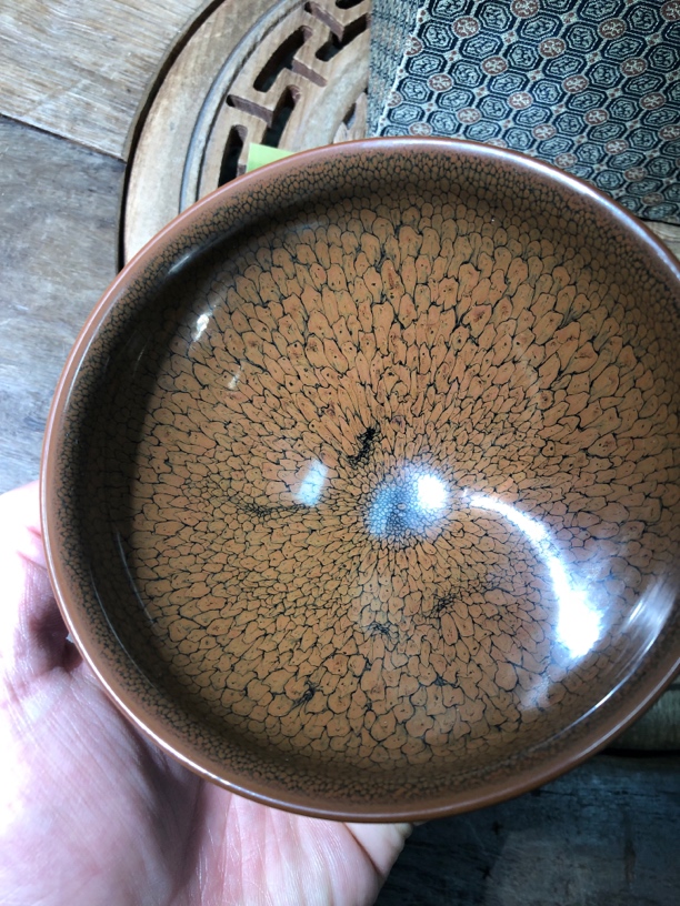 陈大鹏孤品意境黄鹧鸪点茶器13口