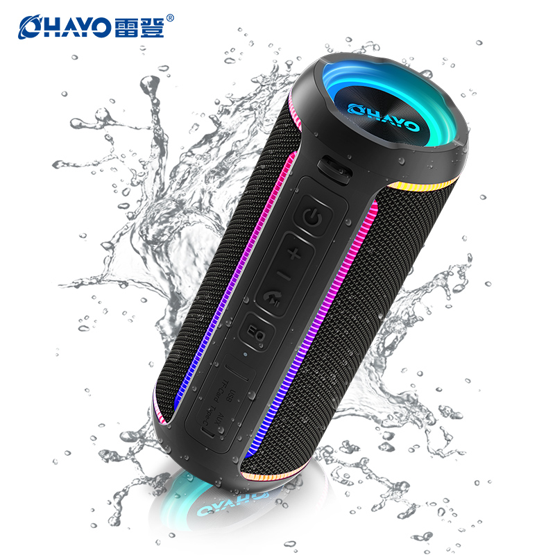 雷登低音炮X30蓝牙音箱双喇叭重低音响3D环绕50瓦立体声便携式