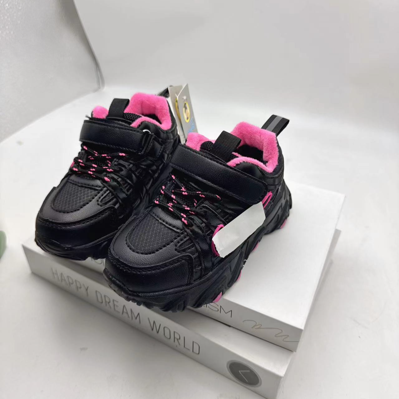 B-100儿童加绒时尚运动鞋