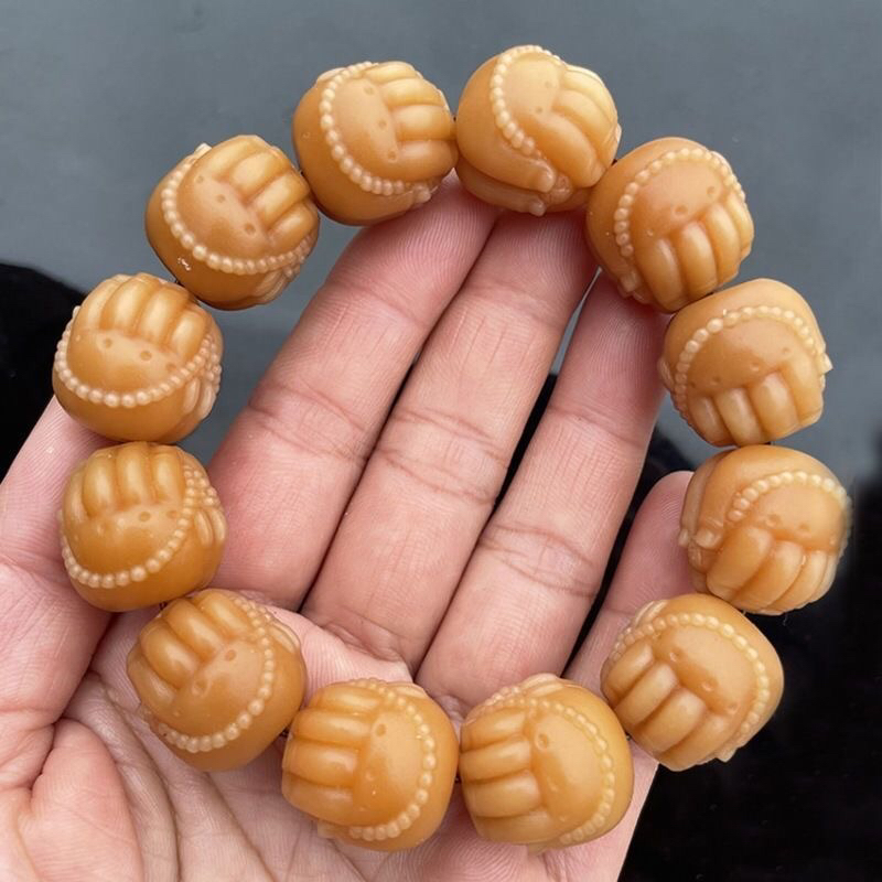 风化菩提根颗佛手12颗规格大越1.8左右