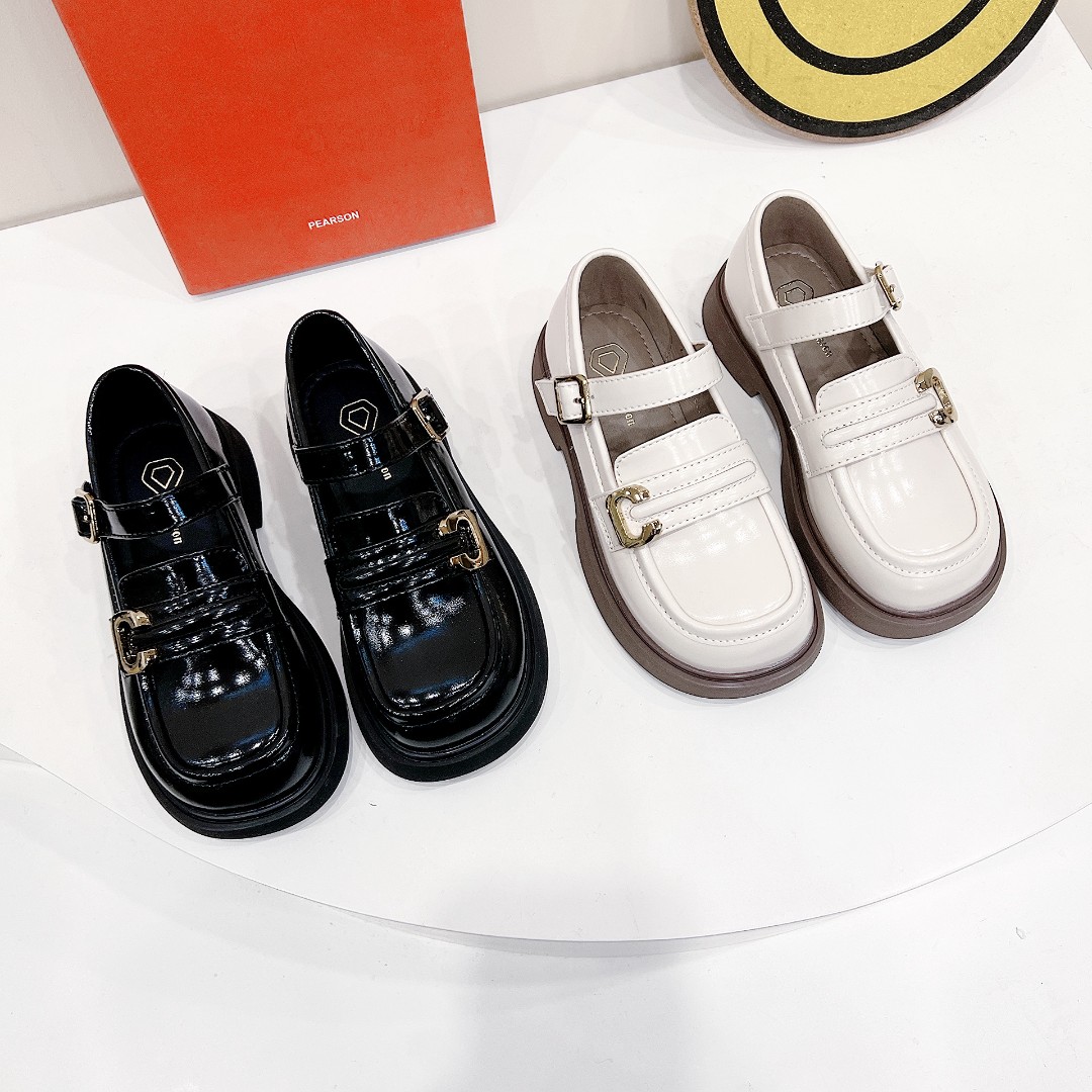 西瓜西23001女童小皮鞋童鞋2025春秋表演出儿童小公主小女孩单鞋