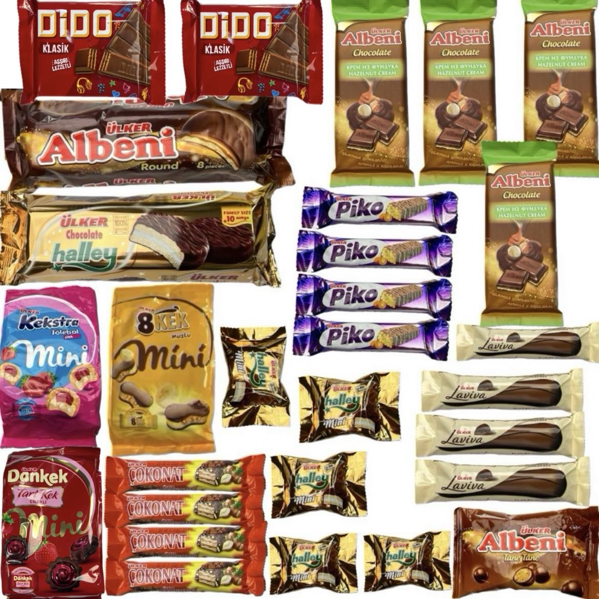 ULKER/优客TEMSIR大礼包28样零食