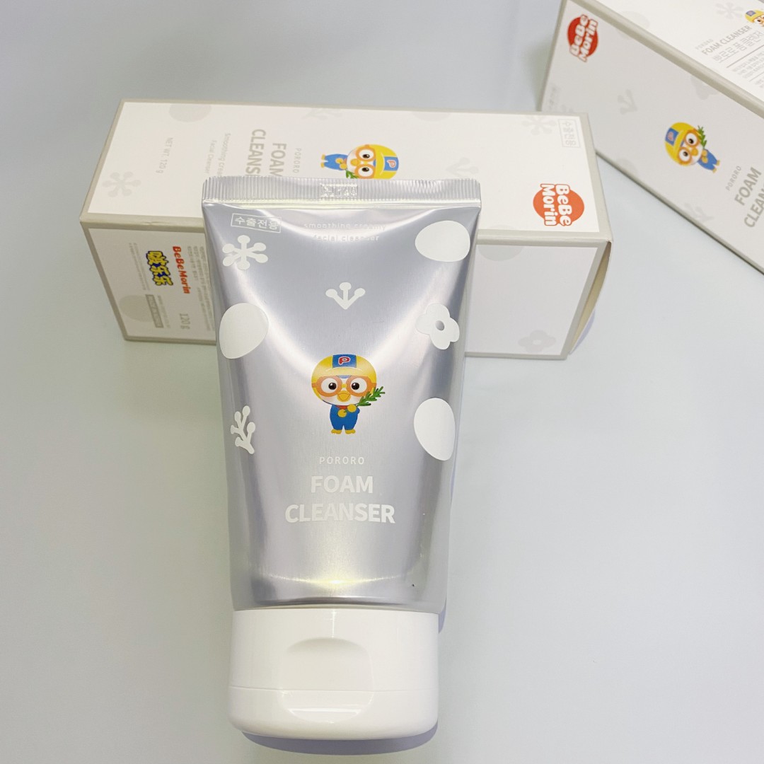 啵乐乐 净透洁面乳  泡沫洁面乳 120g