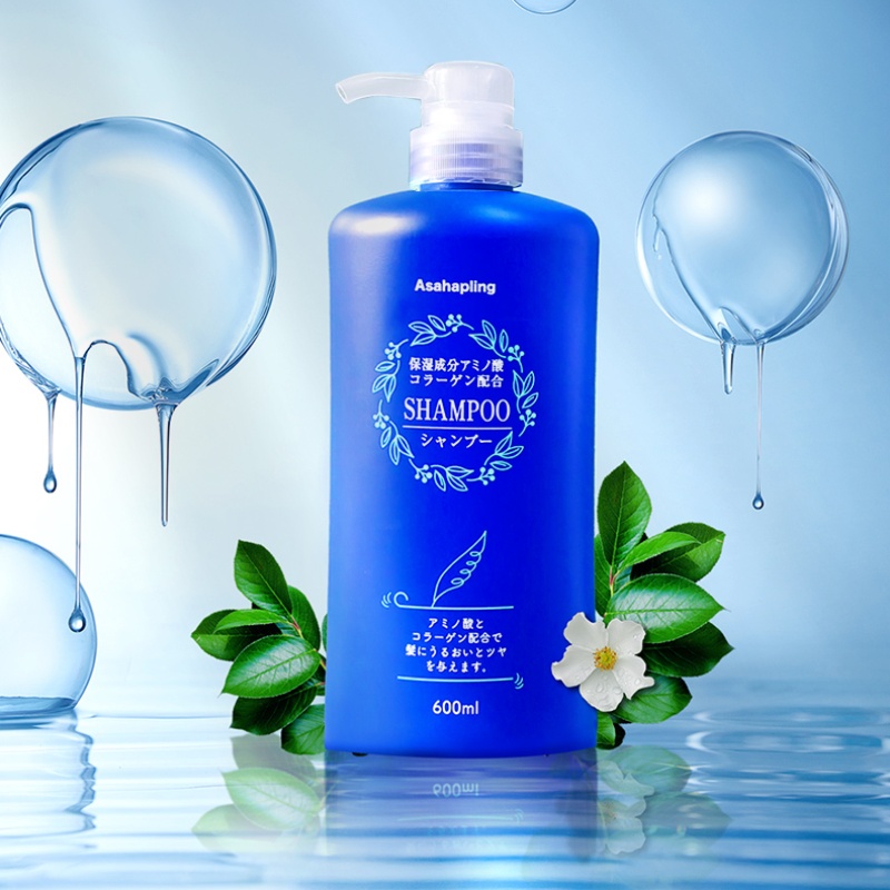 日本朝日禾玲氨基酸植物洗发香波600ml