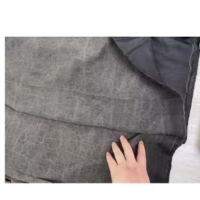 真丝龟纹香云纱 114门幅 23姆米左右 灰色